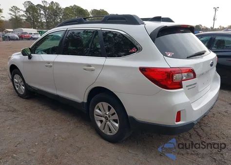 2016 Subaru Outback 2.5I Premium from USA, damaged, VIN 4S4BSBFC9G3307056